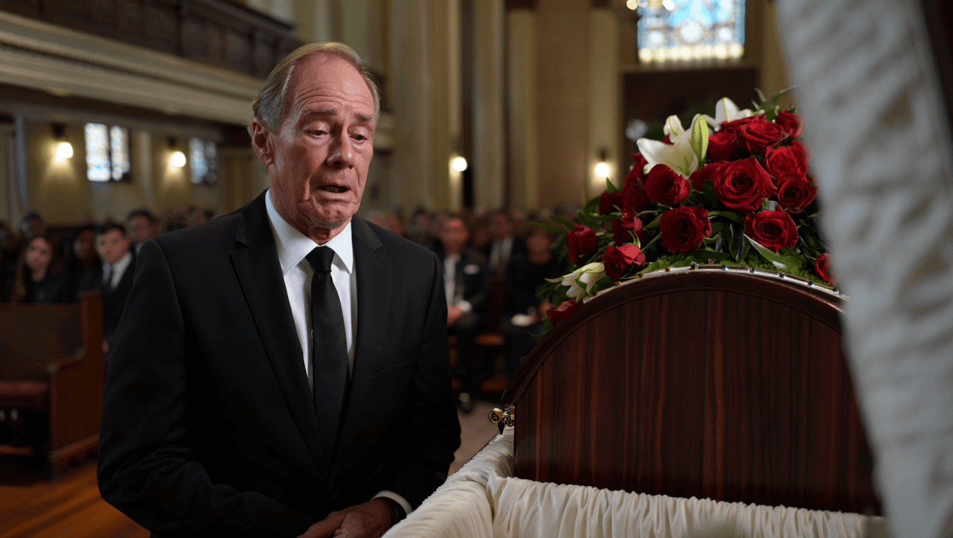 Funerali Valentino: il compagno Vernon Bruce Hoeksema in lacrime e l’ultimo tocco di stile sulla bara