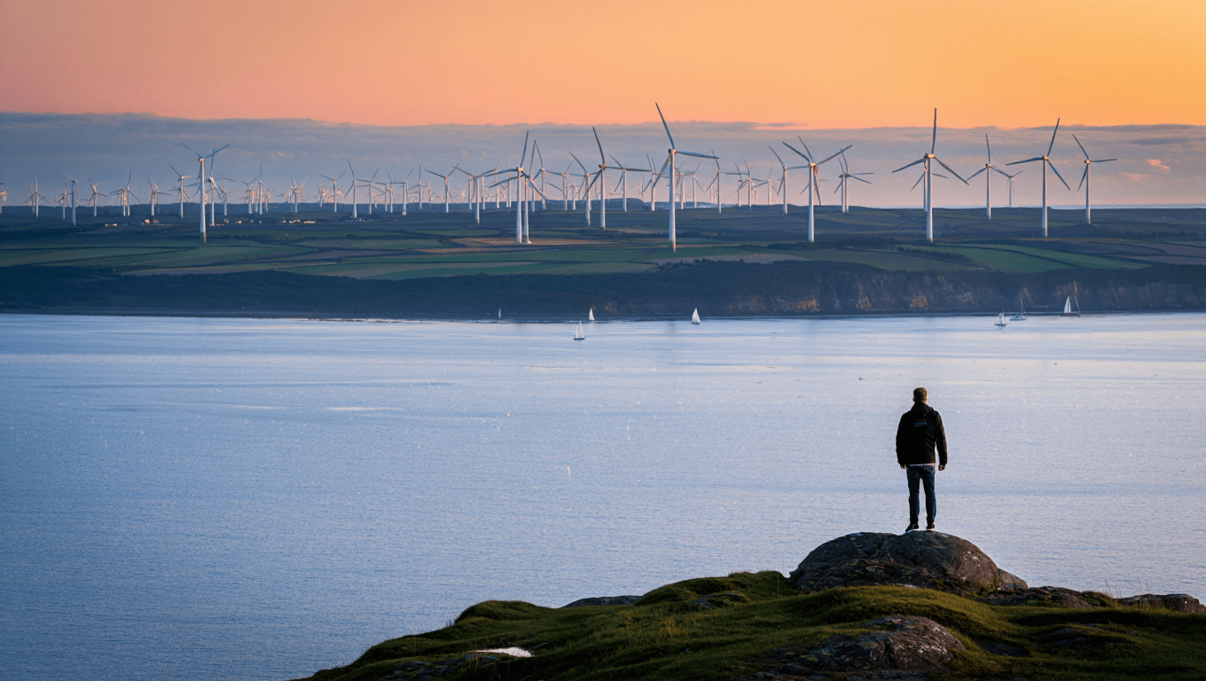 Società         
      La Danimarca è diventata il primo Paese al mondo a usare solo energie rinnovabili per un mese intero      
        A marzo del 2025 il Paese è riuscito a soddisfare tutto il suo fabbisogno energetico usando solo l'eolico e il solare, per 31 giorni consecutivi.
