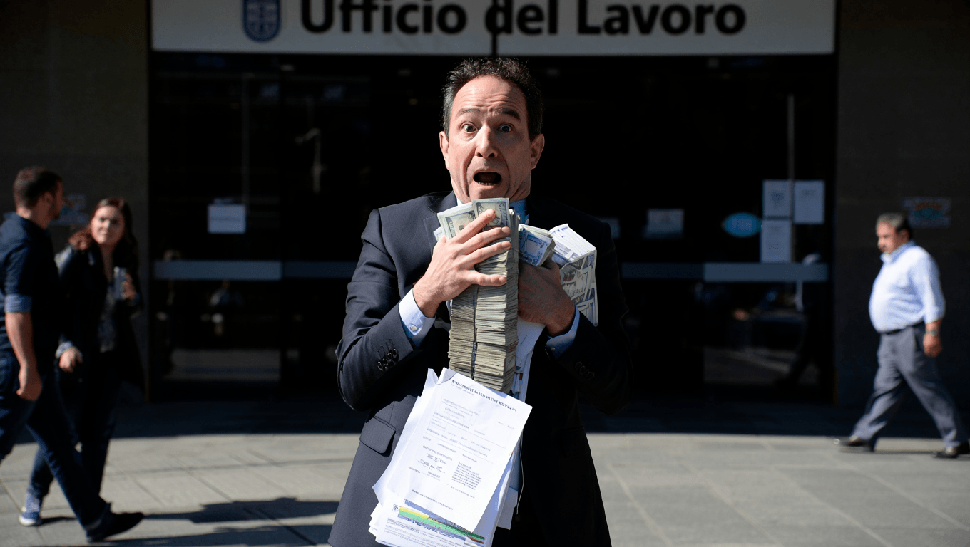 Retribuzioni pagate in contanti: sanzionata ogni singola violazione mensile