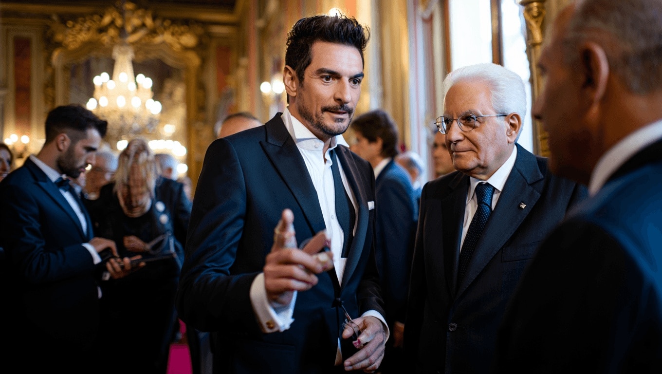 I Pinguini Tattici Nucleari al Quirinale, la battuta con Mattarella sul nome della band. Il Presidente: «Però trascina» – Il video