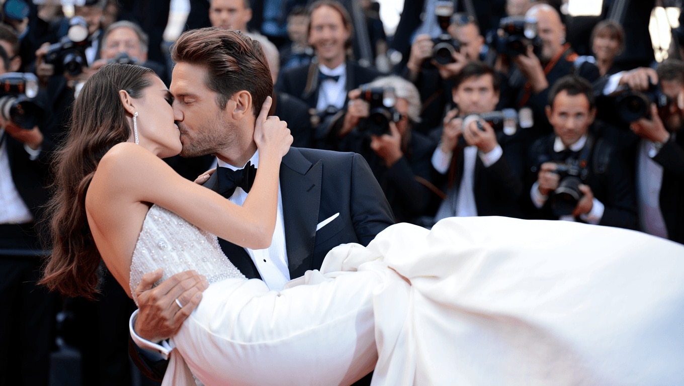 Matrimonio tra due volti noti del cinema nostrano, ospiti tantissimi vip