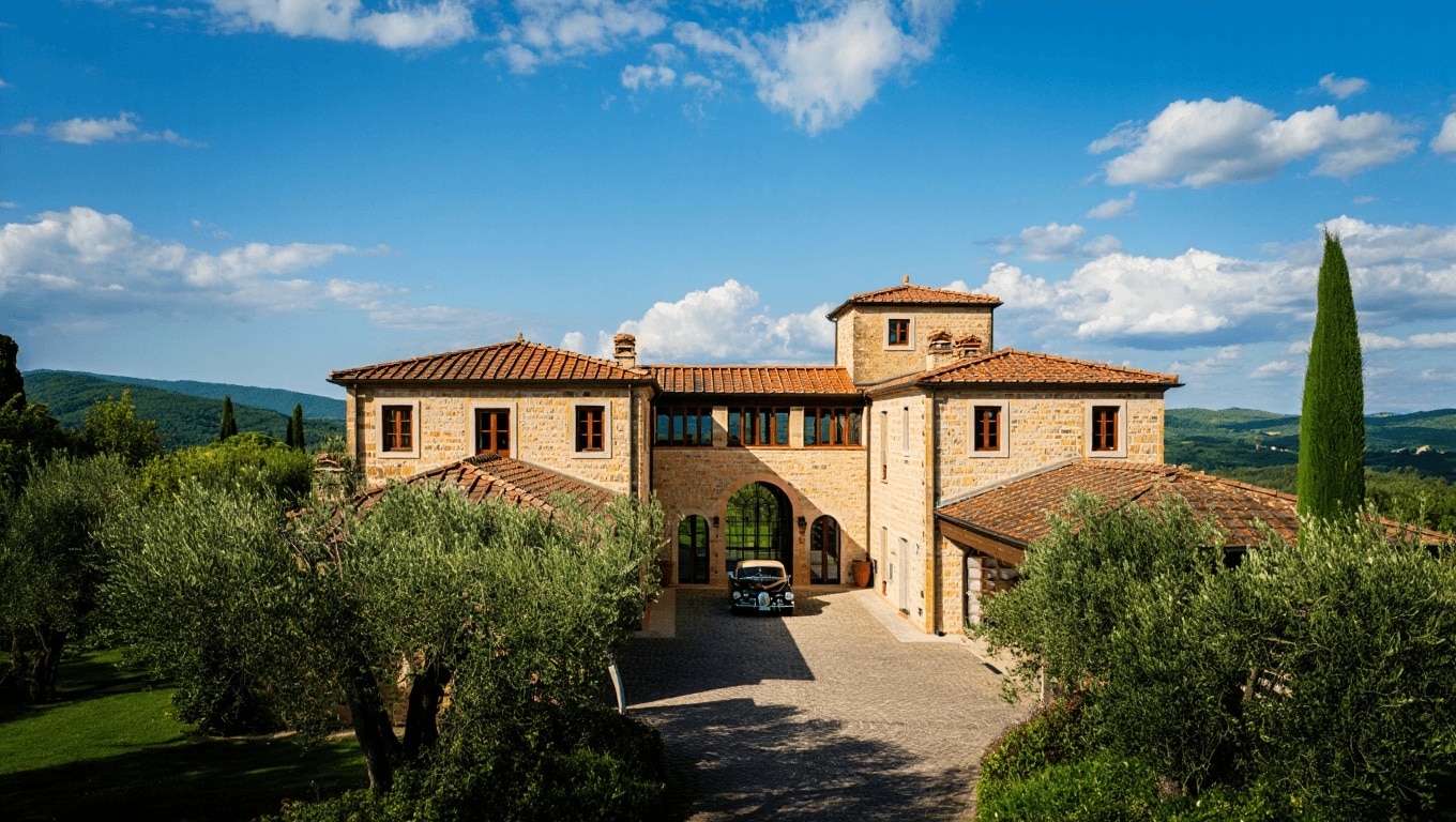Villa Diego Abatantuono a Mutigliano