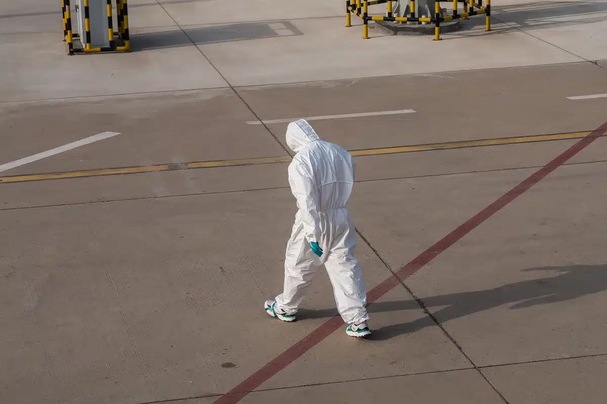 Simbolo di protezione e sicurezza sul lavoro con logo INAIL