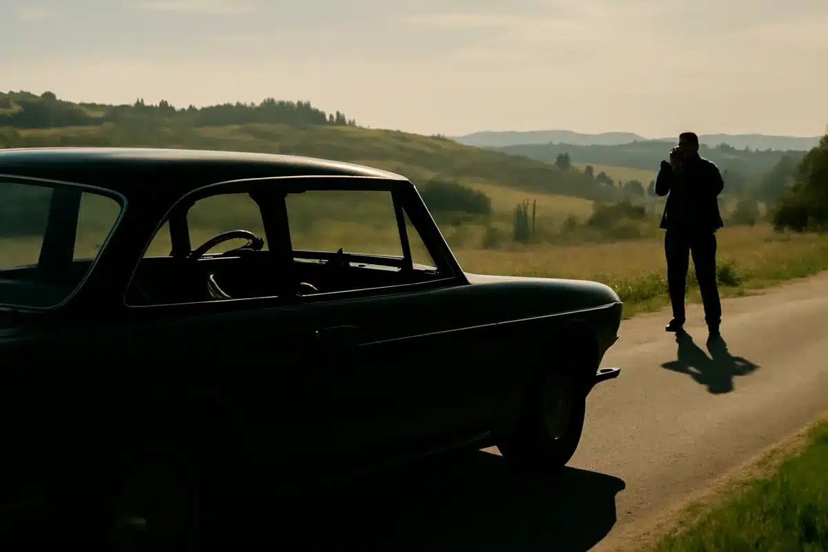 Damiano David blocca la strada a Montalcino, automobilista sbotta