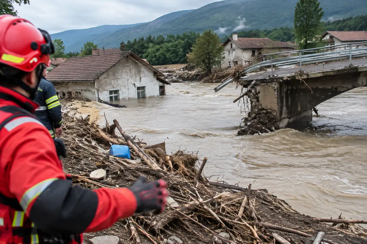Nel distretto di Gorkha il Budhi Gandaki è esondato, probabile crollo di un ghiacciaio